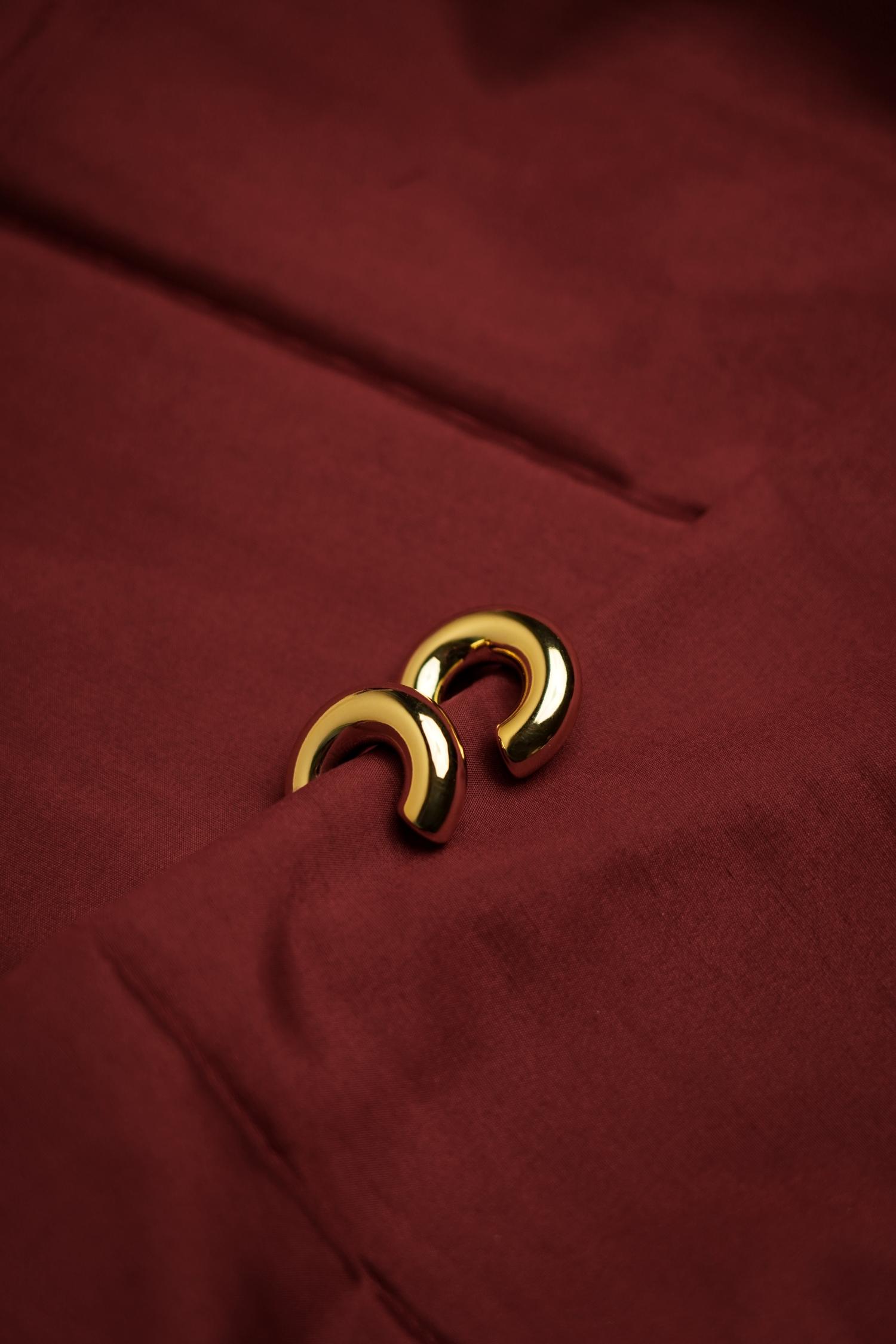 Classic Gold Hoop Earrings